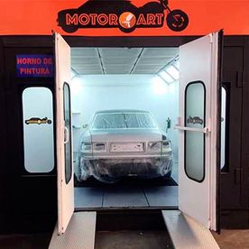 Motoart vehículo de cuarto de pintura